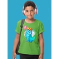 thumbnail image 2 of Elephant With A Balloon T-Shirt Juniors -Image by Shutterstock,  x-Small, 2 of 4