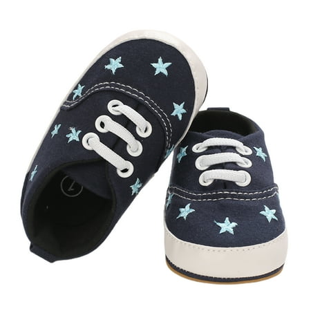 

Owl s-Yard Classic Baby Shoes For Newborn Boys Girls Heart Star Pattern First Walkers Kids Toddlers Soft Sole PU Sneakers For 0-12M