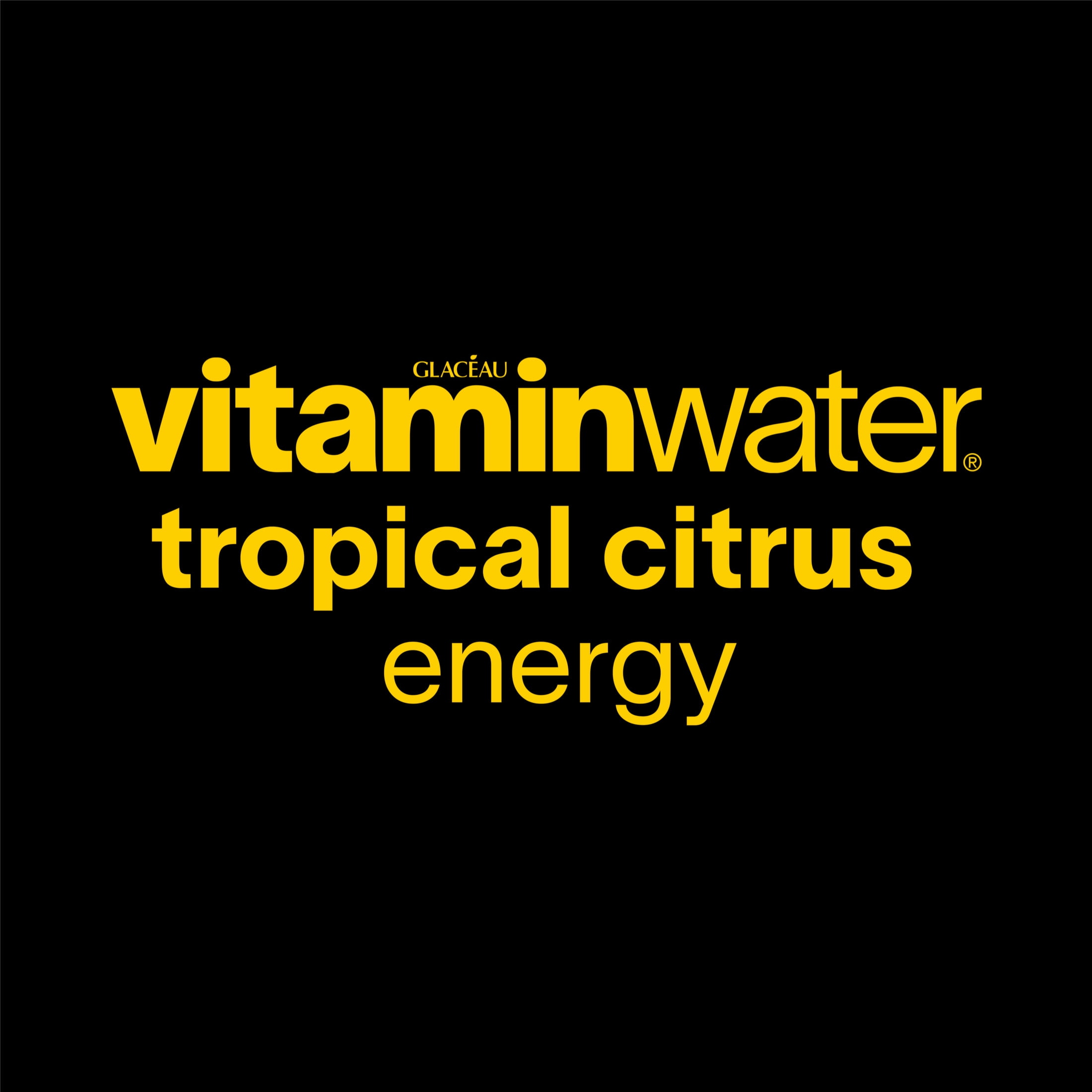 vitaminwater Energy Tropical Citrus Flavored Water Beverage Bottle, 20 fl oz