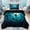 Black Teal, variant on Erosebridal Kids Marine Sharks Twin Comforter Sets, Sea Animals Bedding Set, Black Blue, 2-Piece