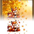 thumbnail image 4 of Hearth & Gear Thanksgiving Pumpkin Maple Leaf Sticker Bedroom Living Room Balcony Glass Window Home Create A Festive Atmosphere Photo Archival Boxes Christmas Photography Props Outdoor Photography, 4 of 6