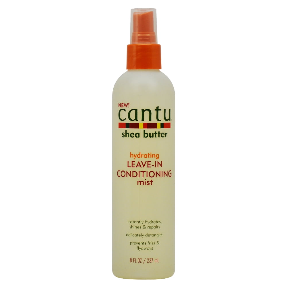 Cantu Shea Butter Hydrating LeaveIn Conditioning Mist, 8 fl oz
