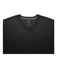 thumbnail image 4 of Playera Fruit of the Loom Para hombre, cuello v,  algodón sustentable, negro, talla 2EG, 4 of 4