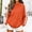 A1-Orange, variant on GZWYHT Mock Neck Sweatshirt Women Plus Size Mock Neck Sweatshirt High Neck Sweatshirt Long Sleeve Sweatshirt Oversized Mock Neck Sweatshirt Long Sleeve Turtleneck Tops Camping Sweatshirts Green XL