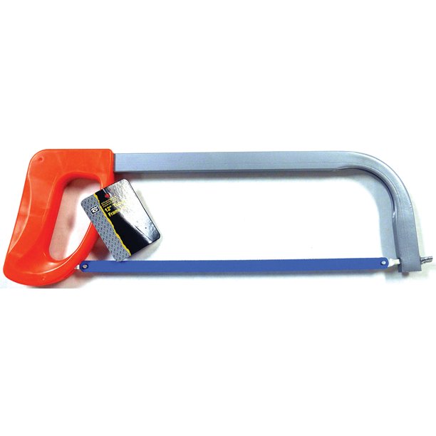 12" Tube Frame Hacksaw with Metal Cutting Blade