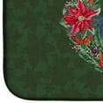thumbnail image 4 of Harlequin Great Dane Poinsetta Wreath Dish Drying Mat, 4 of 7
