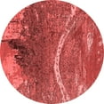 thumbnail image 1 of Ahgly Company Indoor Round Oriental Red Industrial Area Rugs, 8' Round, 1 of 4