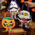 thumbnail image 7 of Halloween Candy Bag Reusable Non-Woven Fabric Trick or Treat Bags Portable Snack Tote For Toy Candy Event Organizers, 7 of 7