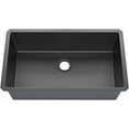 thumbnail image 6 of Sinber HU3219S-B 32" x 19" x 10" Undermount Single Bowl Kitchen Sink with 18 Gauge 304 Stainless Steel Black Finish (Sink Only), 6 of 9