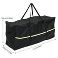 thumbnail image 2 of Sac de Rangement pour Coussins de Meubles de Patio Extérieur en Tissu Oxford 210D Robuste avec Poignée et Fermeture Éclair Imperméable Anti-Poussière Protection UV (L-68 X 30 X 20 Pouces), 2 of 11