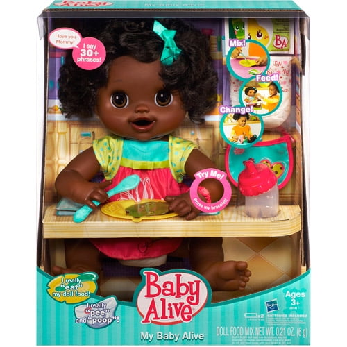 black baby alive doll walmart