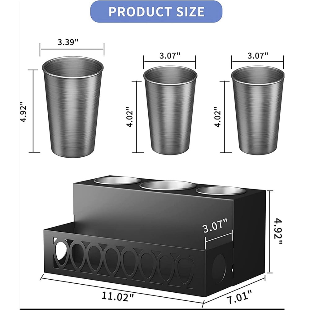 Kadyn Hair Dryer Holder Hair Tool Organizer, Bedroom Storage Tool Organizer for Cosmetics Curling Irons classy, Black Hair Styling Tools Organizer Kadyn Hair Dryer Holder Hair Tool Organizer, Bedroom Storage Tool Organizer for Cosmetics Curling Irons classy, Black Hair Styling Tools Organizer