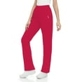 thumbnail image 3 of Landau Essentials Relaxed Fit 2-Pocket Elastic Scrub Pants for Women 8320, 3 of 6