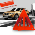 thumbnail image 3 of Panneau d'Avertissement de Circulation Réfléchissant Auto Portable Triangle Pliable Trépied Solide pour Urgence Routière, 1 x Triangle d'Avertissement d'Urgence Voiture, 3 of 5