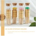 thumbnail image 2 of Shisuyan 20pcs Sample Bottle Specimen Display Bottle Glass Matches Bottle With Cork, 2 of 8
