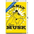 thumbnail image 3 of Space Ghost Coast to Coast - Manly Space Musk Wall Poster, 22.375" x 34", 3 of 3