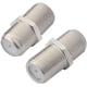thumbnail image 4 of Conectores coaxiales RF tipo F Adaptador RG6 Conector de antena hembra F hembra a conector coaxial hembra Conector de cable tipo F (agujero) para antena de TV, niquelado Paquete de 2 Adepaton CZDZ-ST37-3, 4 of 4
