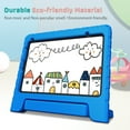 thumbnail image 4 of Fintie Case for iPad Mini 7 (A17 Pro) 2024 / iPad Mini 6 2021 - Lightweight Shockproof [Kids Friendly] Handle Stand Case, with Pencil Holder for iPad Mini 7th/6th Generation 8.3 Inch, Blue, 4 of 8