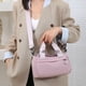 thumbnail image 4 of Bolsa de Almuerzo Pequeña con Aislamiento Térmico – Mini Lonchera de Nylon con Cremallera y Correa Ajustable para el Hombro, Bolsa Reutilizable para Picnic, Trabajo, Exteriores y Compras, 4 of 6