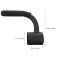 thumbnail image 2 of RUNROTOO 1Pack Barbell Dead Lift Bar for Back Muscle Contraction 7.1x2.8x2.4in, 2 of 8