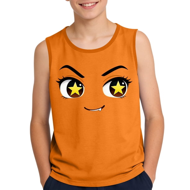 Niños Pequeños Camisola sin Mangas Suave Gradiente Impresión Moda Lindo Fondo para el Uso Casual Y Ocasiones Especiales