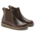 thumbnail image 2 of BIRKENSTOCK Birmingham Slip On - Rustic Chelsea Boot with Deep Blue Footbed, Premium Horween Leather, Made in Germany - Multiple Sizes & Colors, 2 of 5