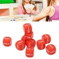 thumbnail image 1 of 20Pcs Fraction  Class Set, Numbered  Plastic 6 Sided Faceted Table Game Accessories For Kids Math Practice, 1 of 8