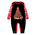 thumbnail image 2 of Family Matching Christmas Pajamas Set,Snowman Printing Tops Long Pants Sleepwear, 2 of 3