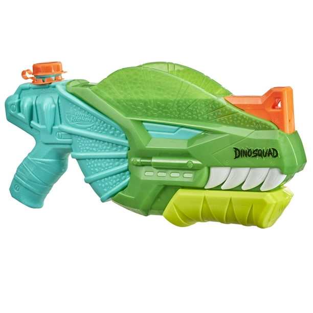 Nerf Super Soaker Dinosquad Dino Soak Water Blaster For Outdoor Water Games Walmart Com Walmart Com
