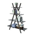 thumbnail image 2 of Convenience Concepts Oxford "A" Frame Bookshelf, Espresso, 2 of 2