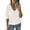 White, variant on Women Short Sleeve Cardigan Casual V Neck Sweater Top