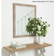 thumbnail image 6 of DesignOvation 27 x 39 Wall Mirror, Rustic Brown, 6 of 6
