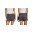 thumbnail image 2 of Argulvti Women's Polyester Loose Shorts Stripe High Elastic Waist Short Pants Summer Casual Shorts, 2 of 7