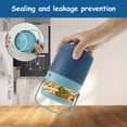 thumbnail image 3 of Grusce Bocal Alimentaire Doublement Isolé avec Récipient à Collation et Cuillère, Bocal Alimentaire Étanche à Large Ouverture en Acier Inoxydable, Bocal Alimentaire Portable pour Enfants pour Aliments Chauds, 3 of 7