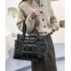 thumbnail image 2 of LHSHID Quilted Hobo Bag Nylon Shoulder Crossbody Bag Padding Down Cotton Handbag Purse Soft Fluffy Large Totes Top Handle Bag, 2 of 8