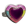 thumbnail image 2 of Anillo ajustable con cambio de color y efecto de emoción, que cambia de color según el estado de ánimo., 2 of 9
