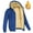 BU1, variant on Men Autumn and Winter Warm Jacket Fashion Casual Solid Color Long Sleeve Pocket Hooded Cotton Coat Top Modern Fashion Lightweight Comfortable and Fashionable for Work Casual or Daily Wears