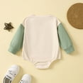 thumbnail image 4 of WEIYLL Bodysuits for Boys Long Sleeve Green Kids Clothing 0-3 Months, 4 of 6
