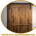 thumbnail image 4 of OUNONA 4Pcs Garage Door Hinges Elegant Design Black for DIY Enthusiasts, 4 of 8