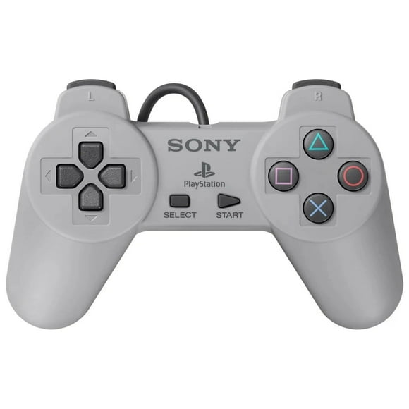 Genuine Sony Wired Controller for PlayStation 1 – Classic PS1 Gamepad