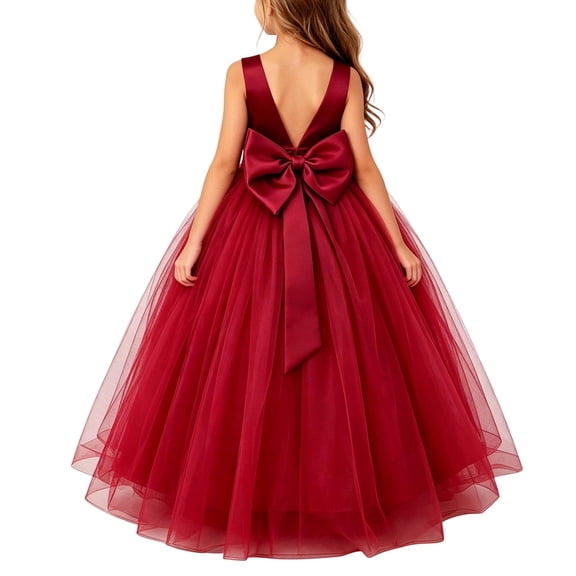 ATOGUTA Girls' Special Occasion Dresses A Line Pageant Dresses for Girls Princess Party Prom Ball Gowns Size 3T-13