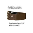 thumbnail image 4 of INSPIRE CHIC Women's Elastic Wide Waist Belt Vintage Stretchy Belts for Dresses Brown 70-75cm/27.56-29.53", 4 of 5