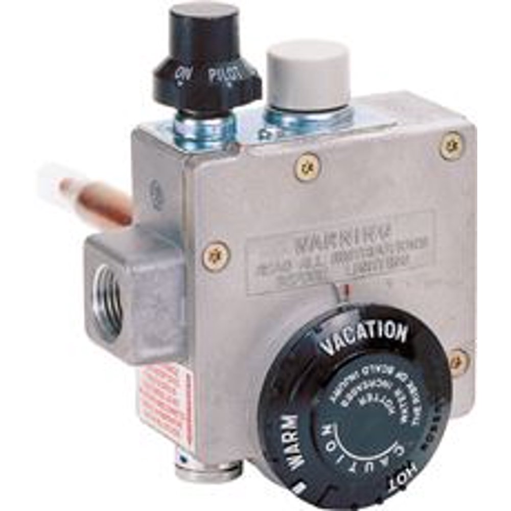 Robertshaw Natural Gas Water Heater Thermostat, 1.375Inch Shank, 4