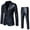 Black, variant on COM1950s Coats for Men, Suits for Men, Men Shiny Nightclub Button Pocket Beaded Suit Long Sleeved Hatless Casual Coat, Coat for Men, Long Coat Men, Suit for Men, Men's Long Coat, Long Coats for Men
