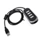 thumbnail image 4 of Línea de conversión de auriculares de audio RJ9 a USB Línea de auriculares para computadora con caja de control, 4 of 8