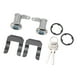 thumbnail image 2 of Cilindro de cerradura de puerta con 2 llaves, accesorios para piezas exteriores, piezas de automóvil, juego completo duradero, plug-and-play para F350, 2 of 9