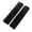 Black, variant on Itimo Soft Plush Gray Shoulder Seat Belt Pads, 2 Pieces
