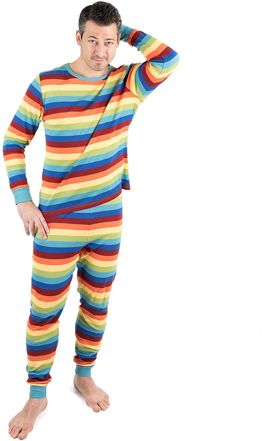 Leveret rainbow pajamas Clearance