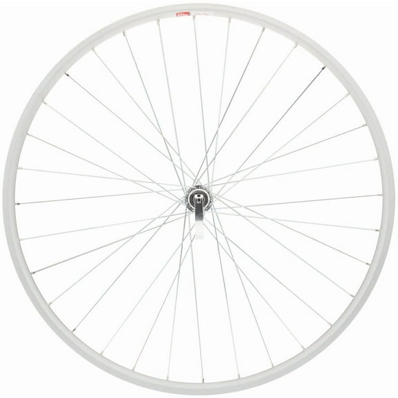 Sta-Tru Double Wall Front Wheel 26" QR 100mm Silver - Hybrid Mountain City Bike