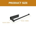 thumbnail image 2 of GOOHOCHY Paper Towel Holder Black 1Pack 12.97X3.26X1.97in, 2 of 8